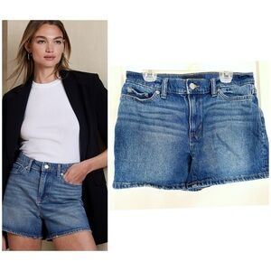 Banana Republic Classic Blue Jean Shorts - size 25/0